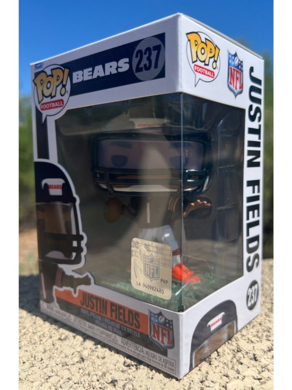 Funko Pop Football - Bears - Justin Fields (#237, NEW)
